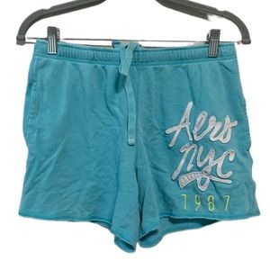 Y2K Aeropostale Light Blue Sweatpant Shorts